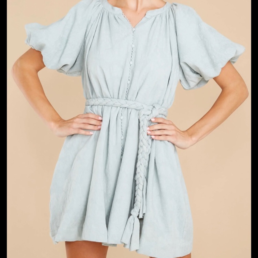 Light sage dress